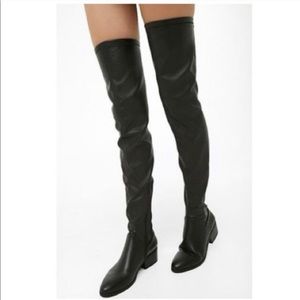 Forever 21 thigh high boots
